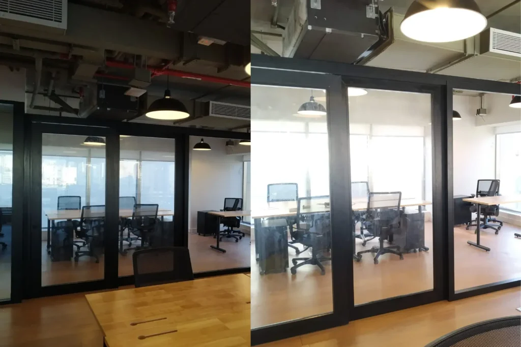 Divisórias de vidro